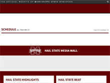 Tablet Screenshot of hailstate.com